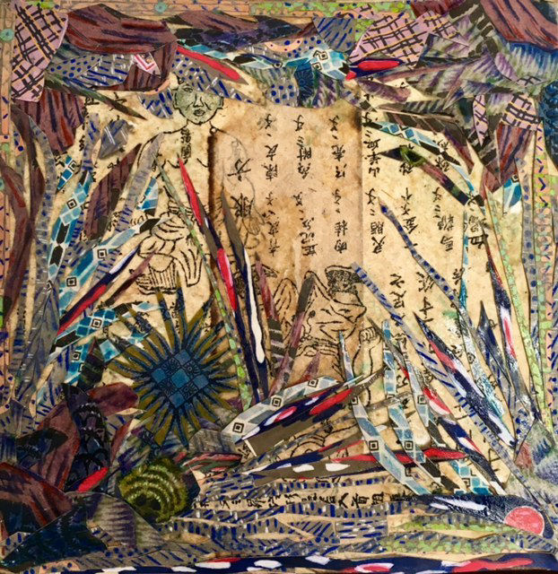 Gardens, 2017, collage - @ Livia Signorini