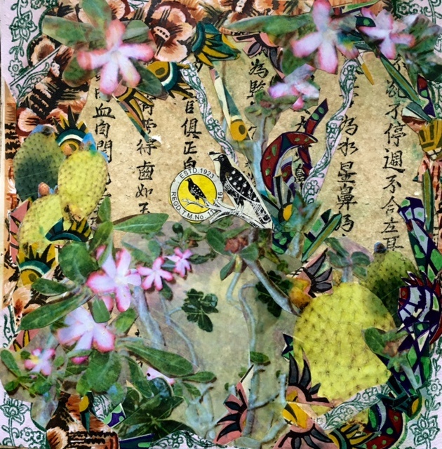 Gardens, 2017, collage - @ Livia Signorini