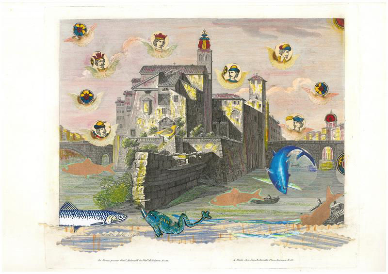 Tu non sai che cosa è Roma, collage @ Livia Signorini