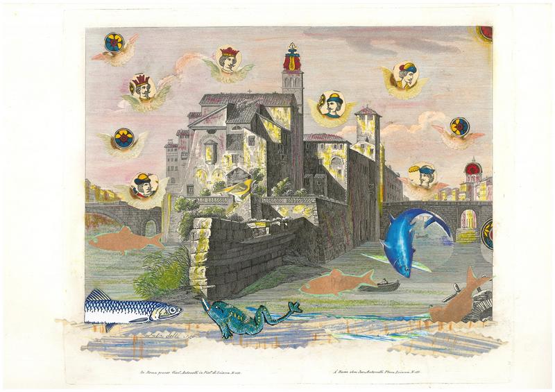 Tu non sai che cosa è Roma, collage @ Livia Signorini