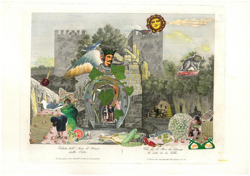 Tu non sai che cosa è Roma, collage @ Livia Signorini