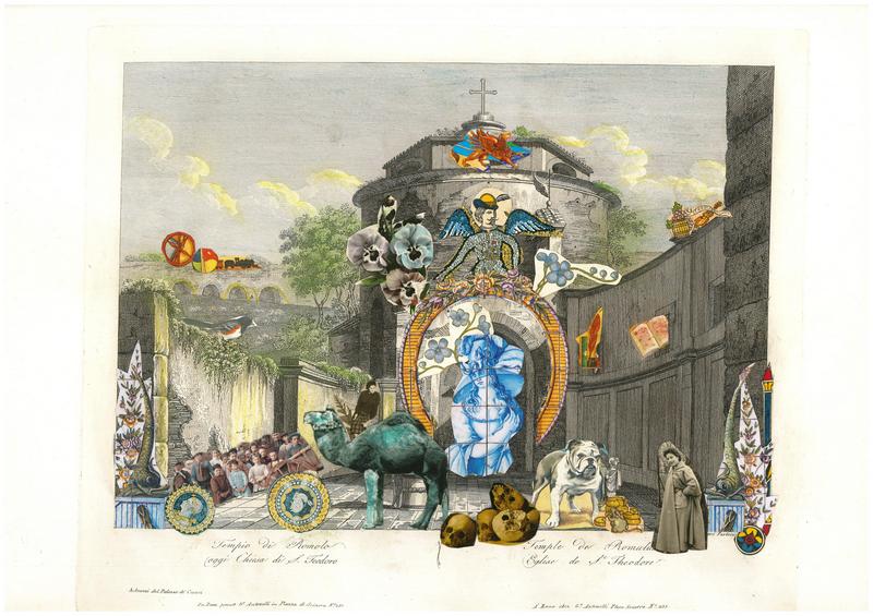 Tu non sai che cosa è Roma, collage @ Livia Signorini