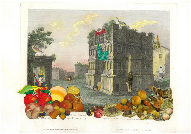 Tu non sai che cosa è Roma, collage @ Livia Signorini