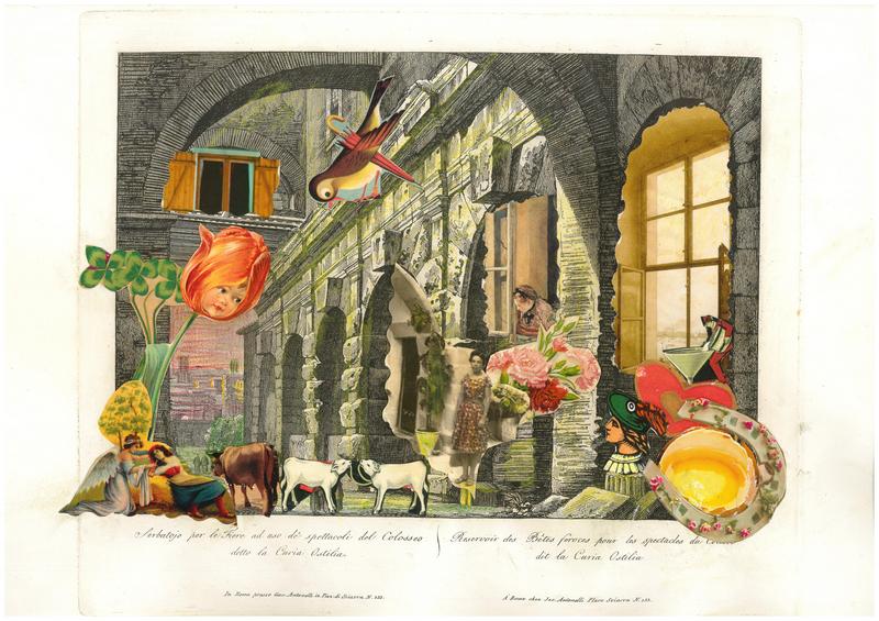 Tu non sai che cosa è Roma, collage @ Livia Signorini