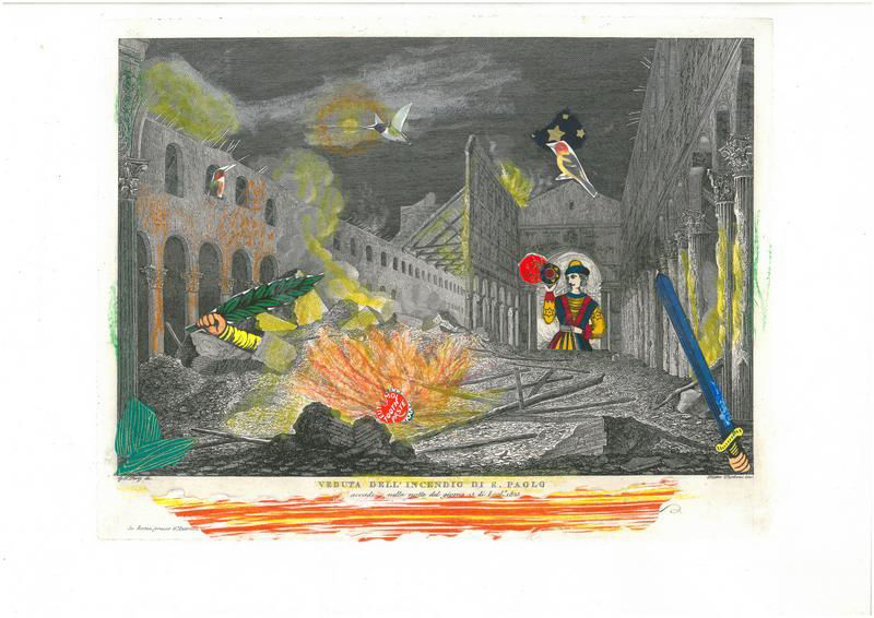 Tu non sai che cosa è Roma, collage @ Livia Signorini