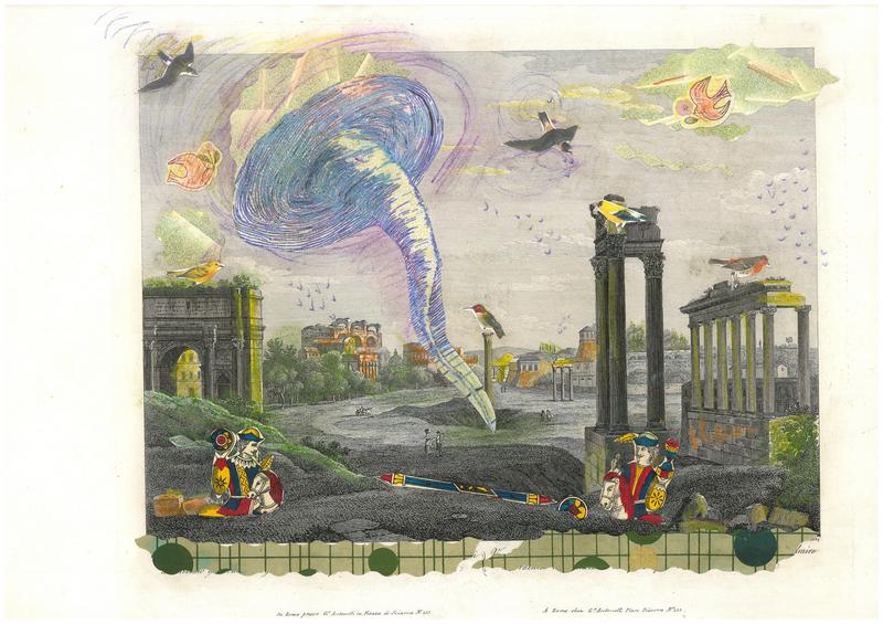 Tu non sai che cosa è Roma, collage @ Livia Signorini