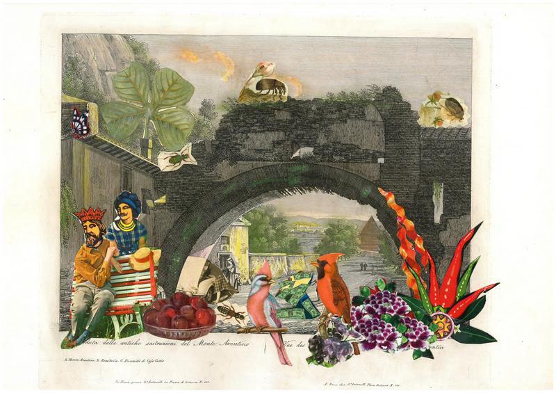 Tu non sai cosa è Roma, collage @ Livia Signorini